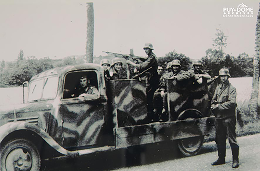 Les troupes allemandes